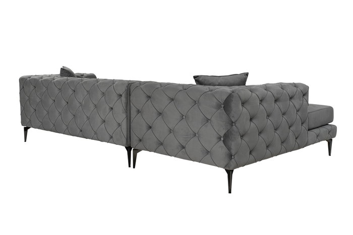Atelier Del Sofa Como Eco Left - Antracita, Negro Atelier Del Sofa Como Eco Left - Antracita, Negro